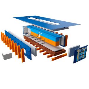 High Velocity Pulse Fired Hot Dip Galvanizing Furnace Burner For Zinc Kettle