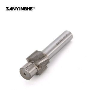 China Helical Carbide Milling Cutter Steel Countersunk Head Guide Column Drill Silver on sale