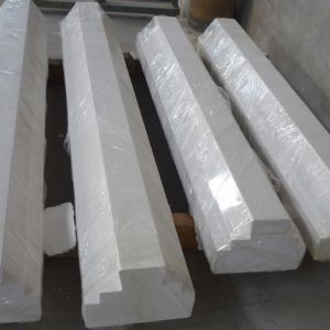 High Al2O3 and SiO2 Content % Quartz Ceramic Pieces for Float Glass Kiln Gate