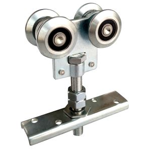 SGS IOS BV sliding farm barn door rollers and track Rail Double Wheel