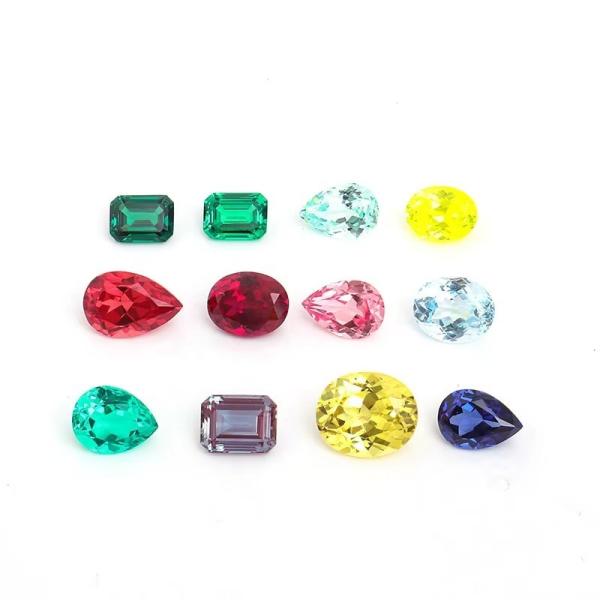 Buy Oval Brilliant Cut 6*8mm Certified Lab Grown Loose Color Moissanite For Woman Jewelry at wholesale prices