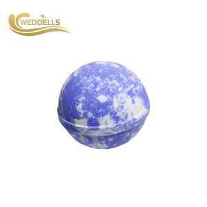 Two Colors Mixed Bath Bomb With Lavender Essential Oil Custom Fragrance