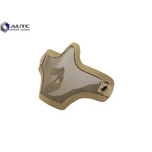 Half Face Element Military Tactical Masks , Tactical Helmet Mask Airsoft