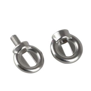 Stainless Steel 304 Eye Bolt And Screw For Heavy Industry Polished Finish Heavy