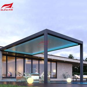 Extruded Garden Building Waterproof Pergola Easily Assembled