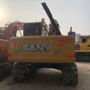 13000KG Second Hand Used SANY SY135C Crawler Excavator Digger With Low Working