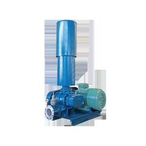 Compact Structure Aquaculture Roots Blower Aerator Wastewater Treatment Three