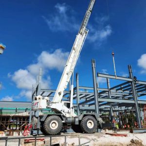 Prefabricated Steel Structure Warehouse with Large Span Multi Roof