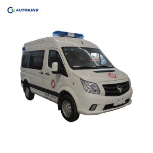 Foton Gasoline Ambulance Vehicle EURO 5 Automatic Transmission