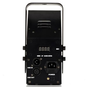 DMX512 RGBW Mini LED Roller scan effect Disco Light Laser Beam Stage Light