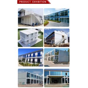 Customized Color Apartment Folding Modular House Office Prefabricated Sip