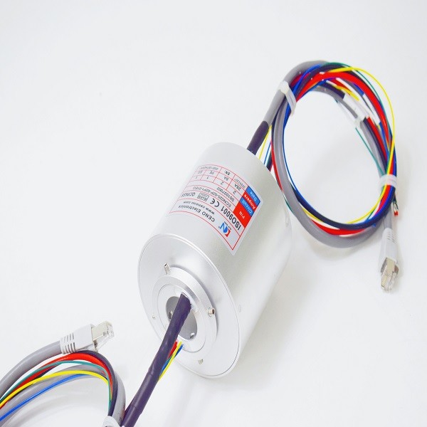 Buy 25.4mm 1000M Ethernet Signal Slip Ring Integrate Power at wholesale prices