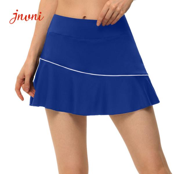 Buy 88% Polyester Women'S Athletic Skort Tennis Skirt With Pockets Shorts RGS at wholesale prices
