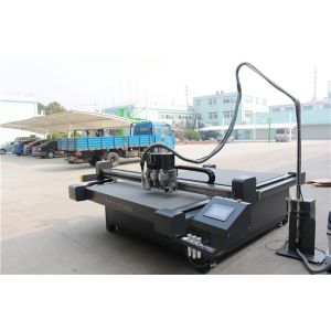 Flatbed Digital Cutter / Box Cutting Machine Three Independent Module