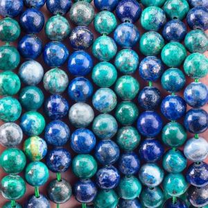 Quality 8mm Colourful Lapis Lazuli Gemstone Beads Healing Crystal Stone Beads For Jewelry Making for sale