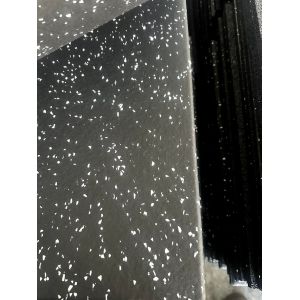 20mm Premium Fleck Rubber Gym Flooring Tile with Vibrant Seahawk Fleck Design