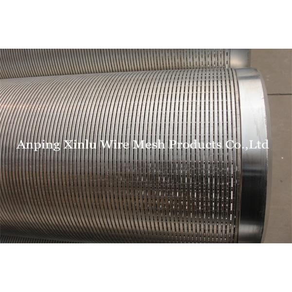 AISI 304 10ft Long Johnson Sand Control Screens Pipe For Water Well