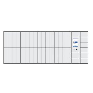 Self-service electronic Smart Laundry locker with touch screen