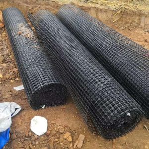 Industrial Design Style Bidirectional Plastic Geogrid for Road Foundation