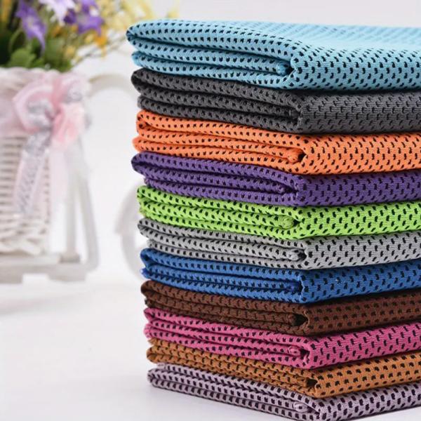 Buy High-Absorbency Portable Microfiber Outdoor Fitness Towel with Customizable Size for All-Weather Performance at wholesale prices