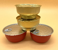 Buy Metal Tinplate Fire Cooking Food Tin Can Aluminum Foil Lid at wholesale prices