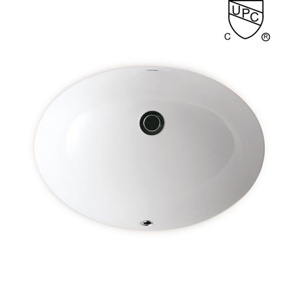 Buy CUPC Undercounter Vanity Basin Ceramic for Sanitary WC Toilet at wholesale prices
