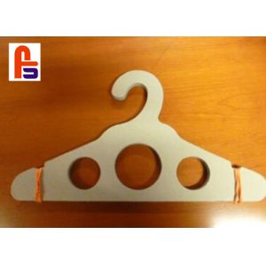 Garment Clothes Custom Cardboard Hangers Recycled With Offset / Flexo Printing