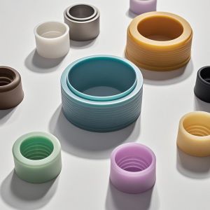 Abrasion Resistance Compression Injection Molded Rubber Parts For Industrial