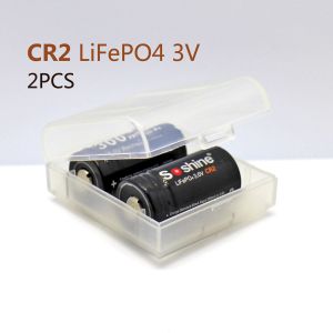 Soshine 3.2V LiFePO4 RCR123 / 16340 rechargeable battery with protection