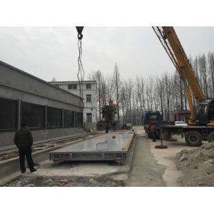 Electronic Heavy Duty Weighbridge For Trucks Pitless Foundation Customized
