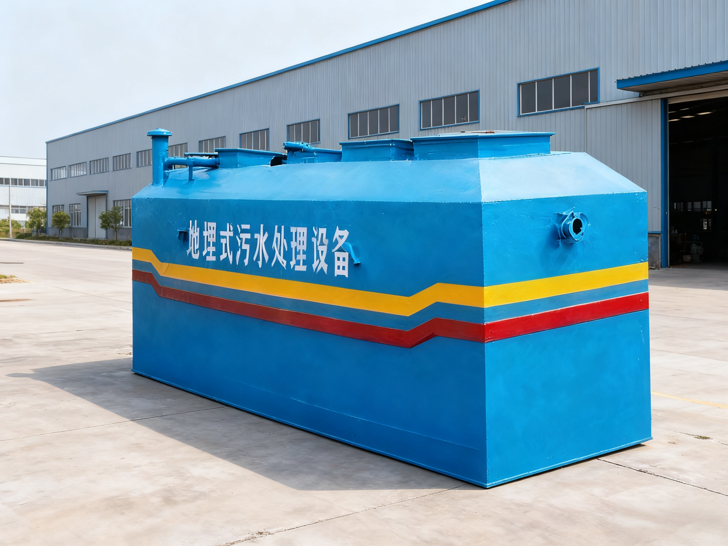 Carbon Steel Sewage Treatment Equipment Underground Integrated Machine Q235 Q345