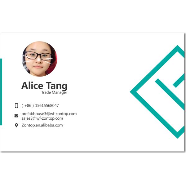 Zontop Low Cost Luxury Steel Prefab House K Type 2 Story Modern Villa Guard House Conference room Sandwichanel Houses