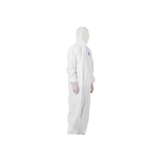 Buy Adults Breathable Medical Protective Coveralls With Elastic In Hood at wholesale prices
