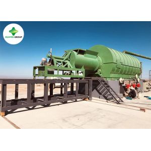 China 750kg Waste Plastic Pyrolysis Plant  Reactor Garbage Pyrolysis Machine on sale