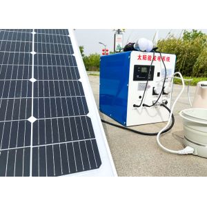 Power Suplly Fast Charging Off Grid Portable Solar Power Systems IP65 For Travel Lighting