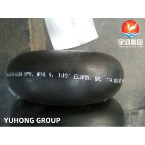 ASTM A234 WP9 180 Degree Return Elbow Alloy Steel Buttweld Fitting