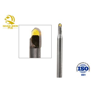 CNC Diamond End Mill Cutting Tools MCD ND Color Engraving Point For Making