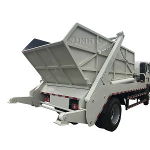 Hydraulic Swing Arm Light Small Garbage Truck 4x2 3m3 5m3 Container