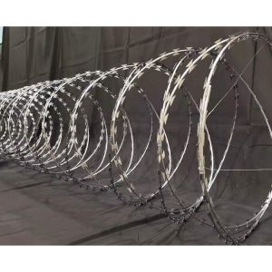 8ft Barbed Wire Coil Fencing Diameter 2.5mm Or Customed Electric Galvanized