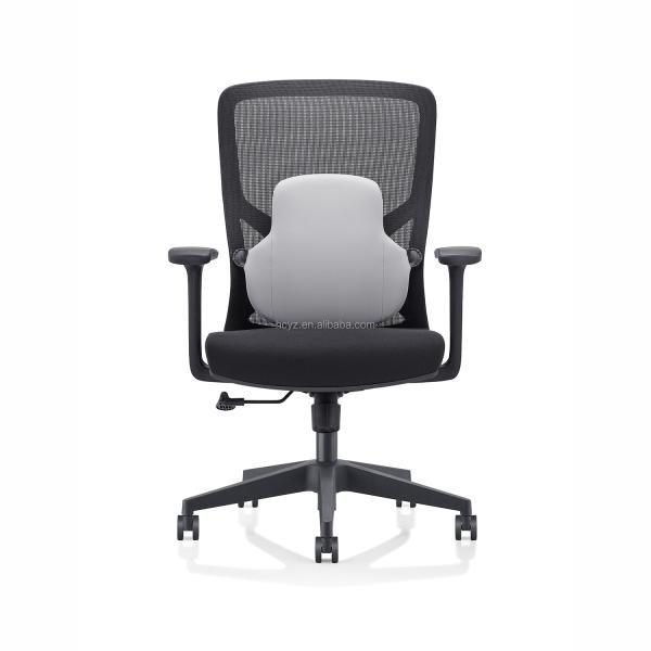 Customizable Mesh Executive Office Chair with Adjustable Armrest and Swivel Base