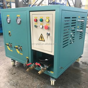 Quality R123 rreon recovery system ac recharge machine low pressure R1233zd refrigerant recovery unit for sale