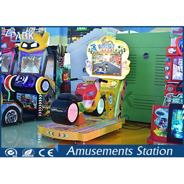 50W Racing Game Machine 6 View For Super Mall 17 Maps 7 Inch Display