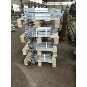 China Prefab Steel Galvanized Stair Stringers Powdercoated Customized on sale