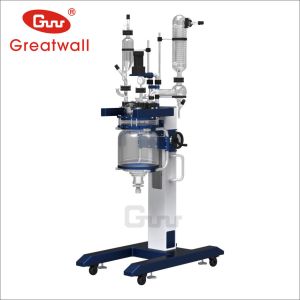 Quality 10L/20L/50L elevating glass reactor China supplier for sale