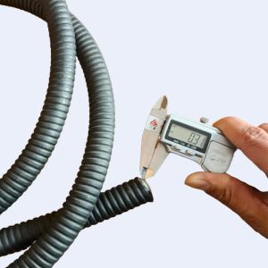 Hot dip steel coil Pvc Coated Flexible Conduit 3" 4" BSI Certified Kitemark