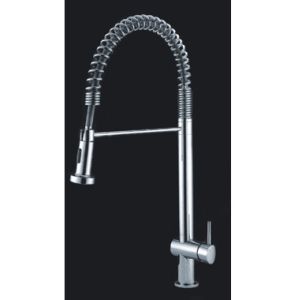 European Single Lever Kitchen Sink Water Faucet Chrome Taps with Single Hole