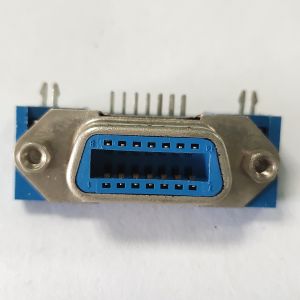 57 CN Series DDK 24 Pin Champ Centronic Right Angle Female PCB Connector with