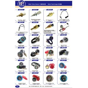 Diesel Engine Water Temperature Gauge 1W7550 standard size