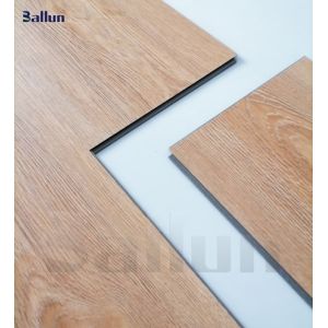 Simple Color SPC Flooring Easy Click Installation / Labor Cost Saving / Eco-friendly