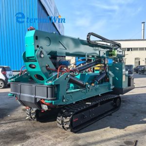 Blue Spider Crawler Crane Electric and Diesel Power Options for Construction